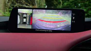 Mazda - reversing camera display