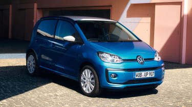 Volkswagen up! GTI - blue front