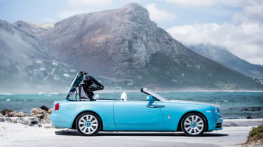 Rolls-Royce Dawn - roof mechanism