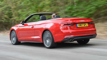 Audi A5 Cabriolet - rear tracking