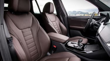 BMW X3 - front seats