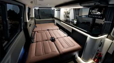 Hyundai Staria Camper Concept - bed