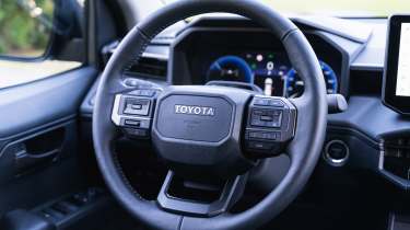 Toyota Hilux - steering wheel
