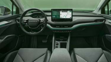 Skoda Enyaq facelift - dash