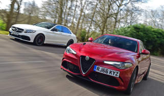 Alfa Romeo Giulia Quadrifoglio vs Mercedes-AMG C63