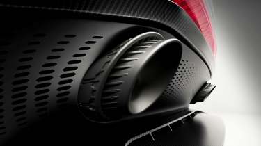 Aston Martin Valen - exhausts