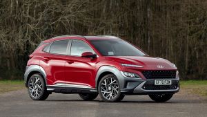 New Hyundai Kona Hybrid 2021 review - front static