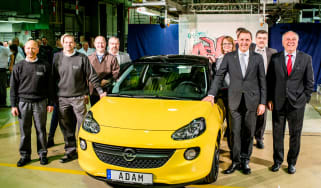 Vauxhall Adam starts official production