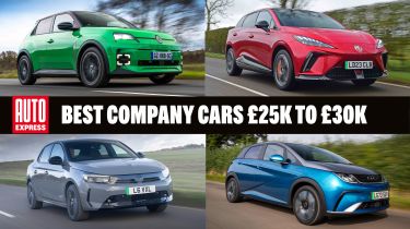 Best company cars £25k to £30k - header image