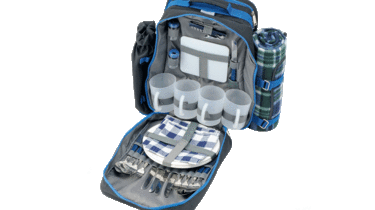 Draper 4 Person Back Pack Picnic Set