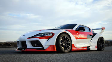 Self-drifting Toyota GR Supra