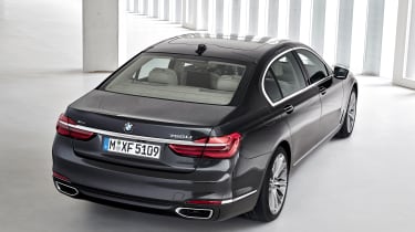 New 2015 BMW 7-Series rear 3/4