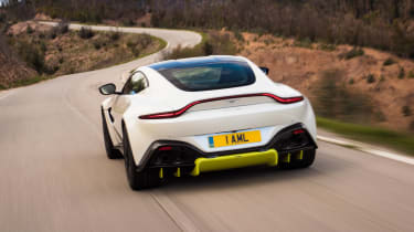 Aston Martin Vantage - rear action