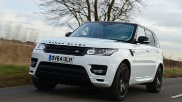 Range Rover Sport - front tracking