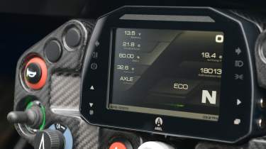 Ariel E-Nomad Concept - dashboard screen