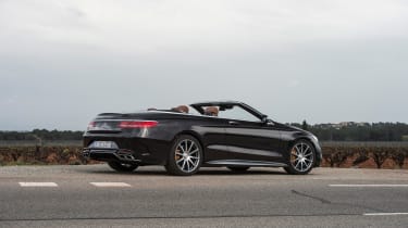 Mercedes-AMG S 63 Cabriolet 2016 - roof open