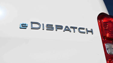 Citroen e-Dispatch - 'e-Dispatch' badge detail