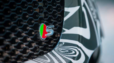 Jaguar F-Pace prototype - badge