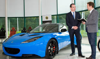 Meeting Lotus CEO