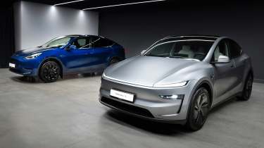 Tesla Model Y facelift - old model