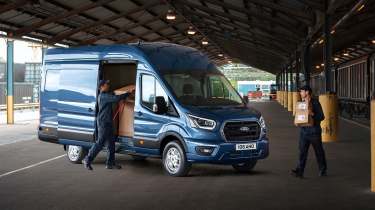 Ford Transit side profile