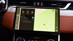 Jaguar XF facelift - sat-nav