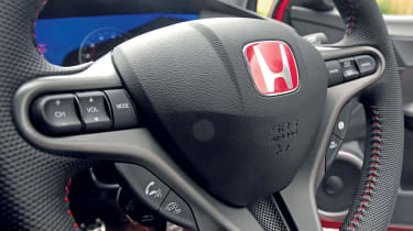 Honda Civic Type R steering wheel