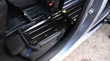 Citroen Berlingo Van - passenger seat folded down and bulkhead load-through open