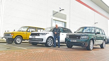 Range Rover with Steve Fowler