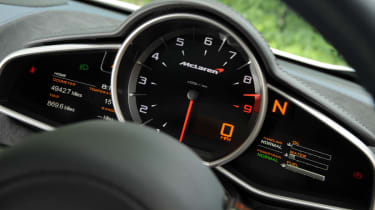 McLaren MP4-12C dials