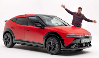 Alastair Crooks with the Hyundai Ioniq 3