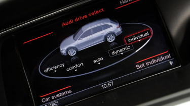Audi A4 allroad display