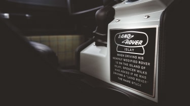 Land Rover Defender Works V8 Islay Edition - detail