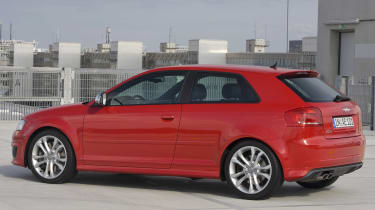 Audi S3 hatchback profile