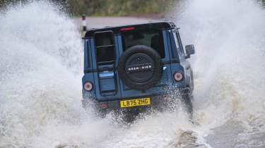 Ineos Grenadier facelift - rear off road