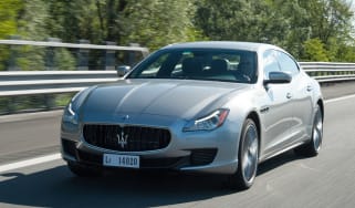 Maserati Quattroporte S front tracking