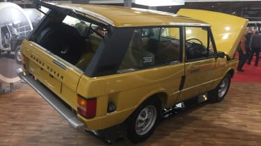 Range Rover Reborn rear - Retromobile
