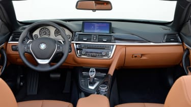 BMW 435i Cabriolet interior 