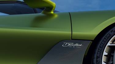 Bugatti Brouillard - side detail