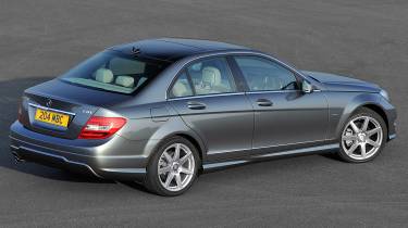 Mercedes C-Class - rear 3/4