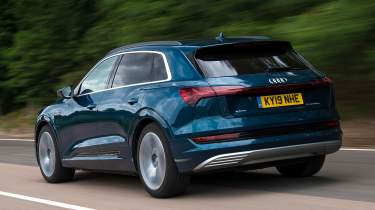 Used Audi e-tron - rear action