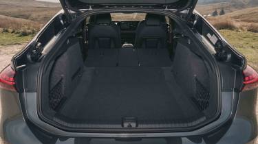 Audi A6 e-tron - boot, seats folded flat