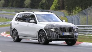 BMW X7 spy - front