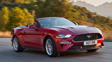 2018 Ford Mustang front quarter