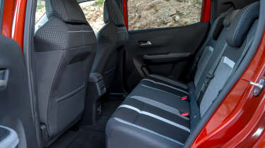 Vauxhall Frontera Electric - rear seats