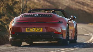 Porsche 911 Cabriolet - rear cornering