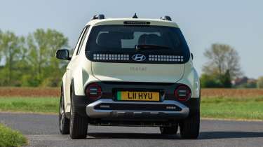 Hyundai Inster - rear cornering