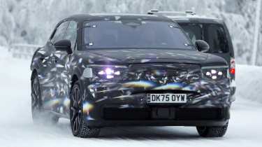 Bentley Urban SUV test car - front