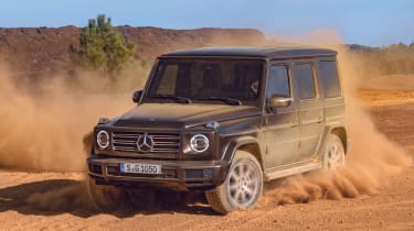 Mercedes G-Class - off-road action