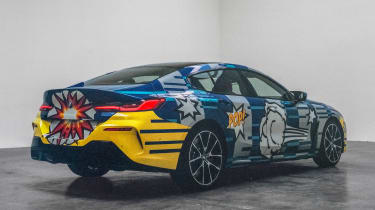 BMW 8 Series X Jeff Koons - rear studio